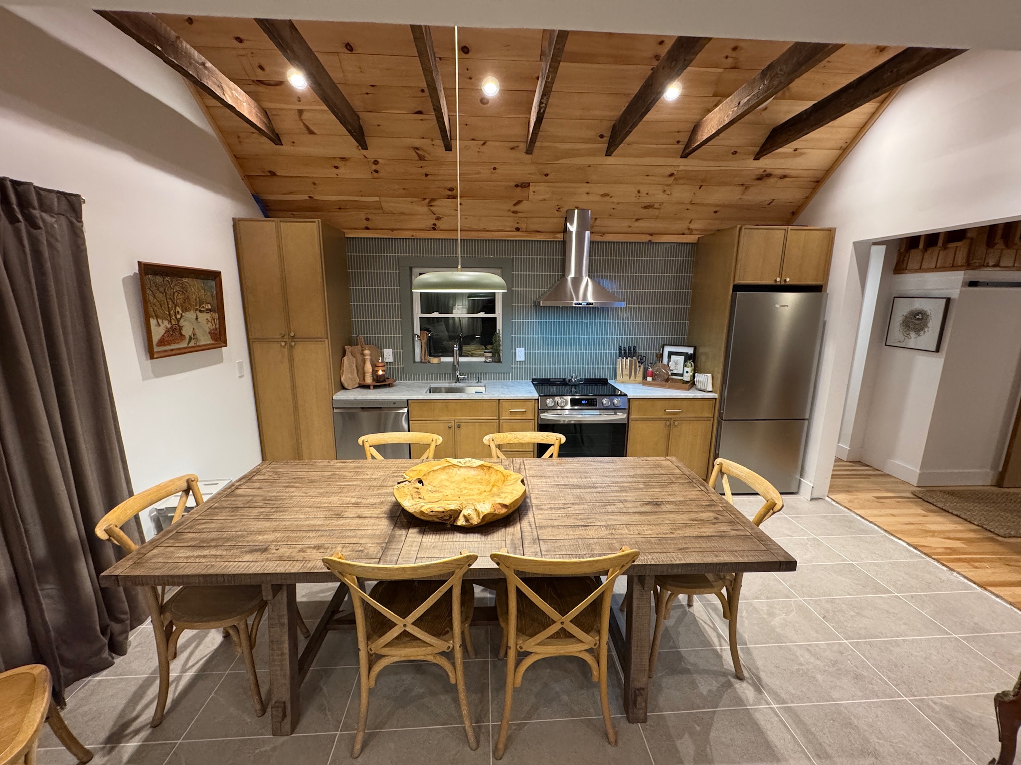 Fully renovated kitchen